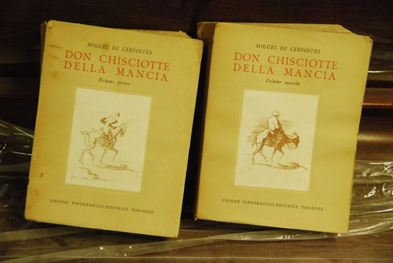 don chisciotte della mancia 2 voll. cpl. 