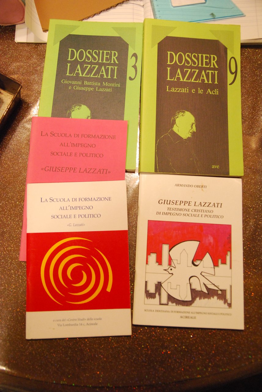 dossier giuseppe lazzati 4 libri