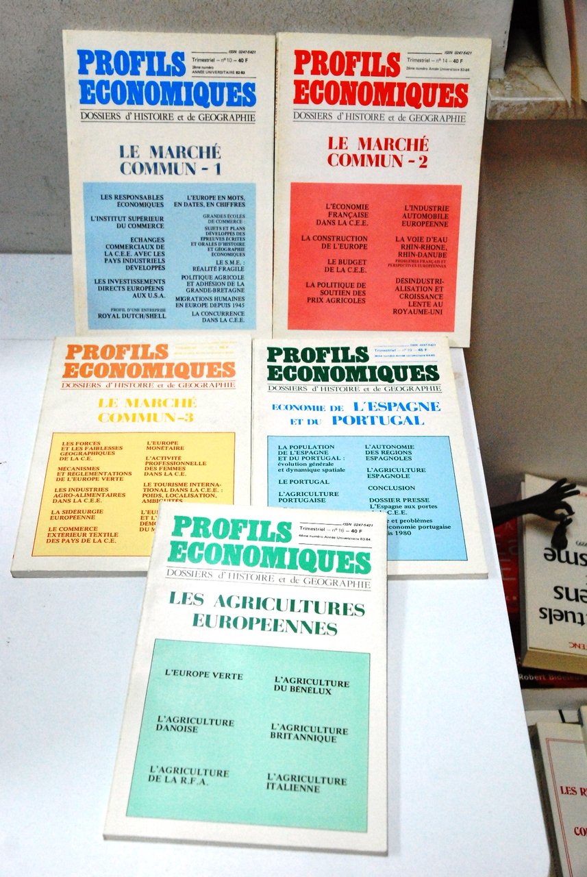 Dossiers D'histoire Et De Geographie numeri 10, 14, 16, 19, …