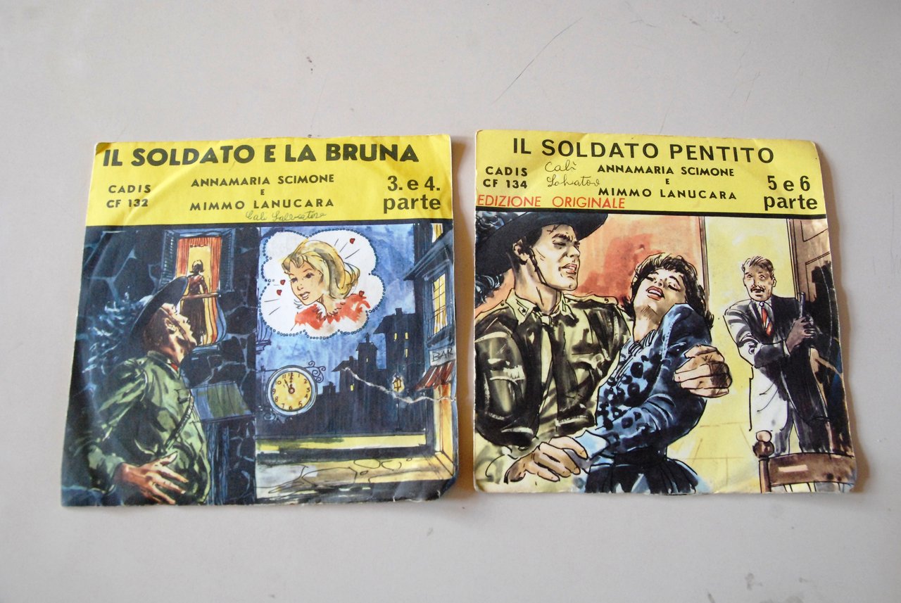 due dischi il soldato e la bruna pentito parte 3 …