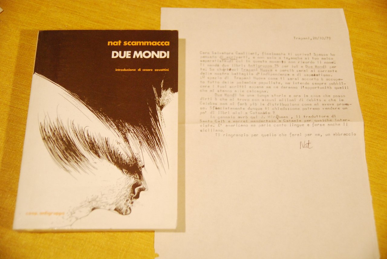 due mondi NUOVO con lettera al prof. camilleri firmata da … | Immagine principale