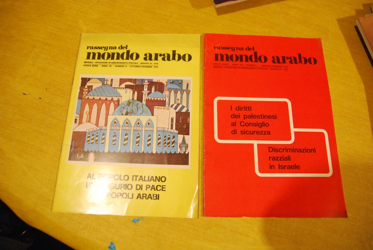 due riviste del 1975 e del 1976