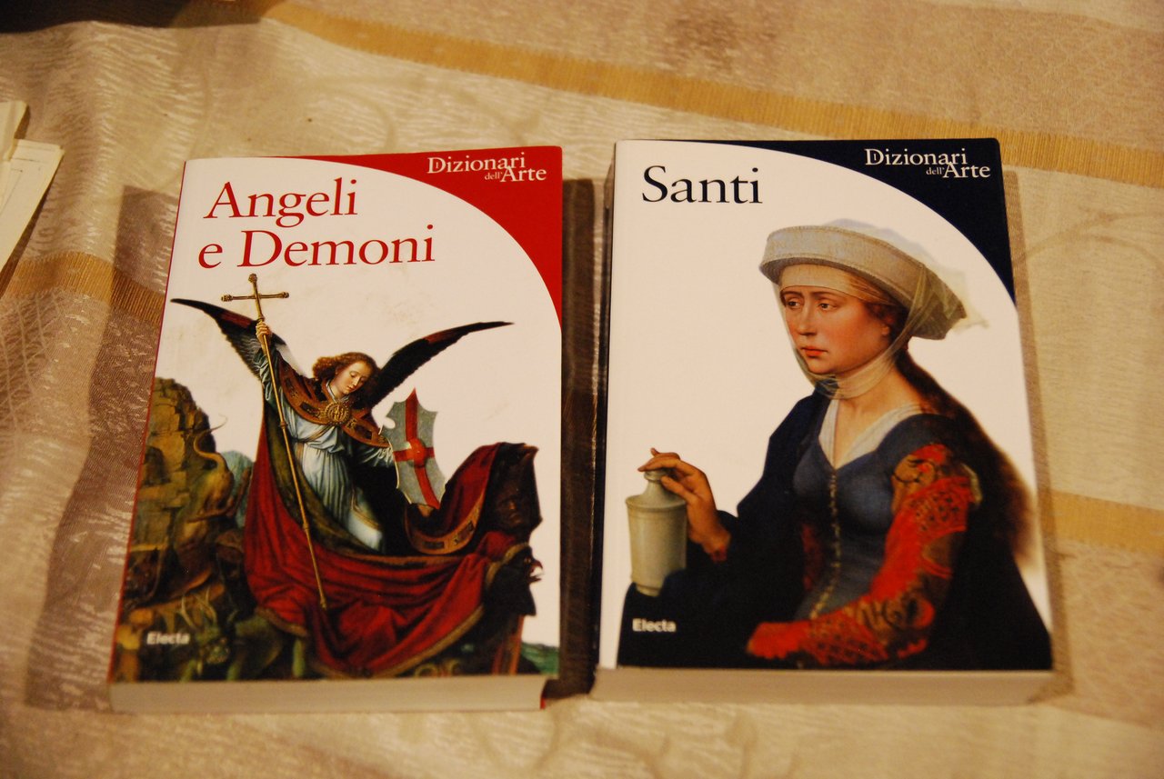 due voll. angeli e demoni e santi NUOVISSIMI