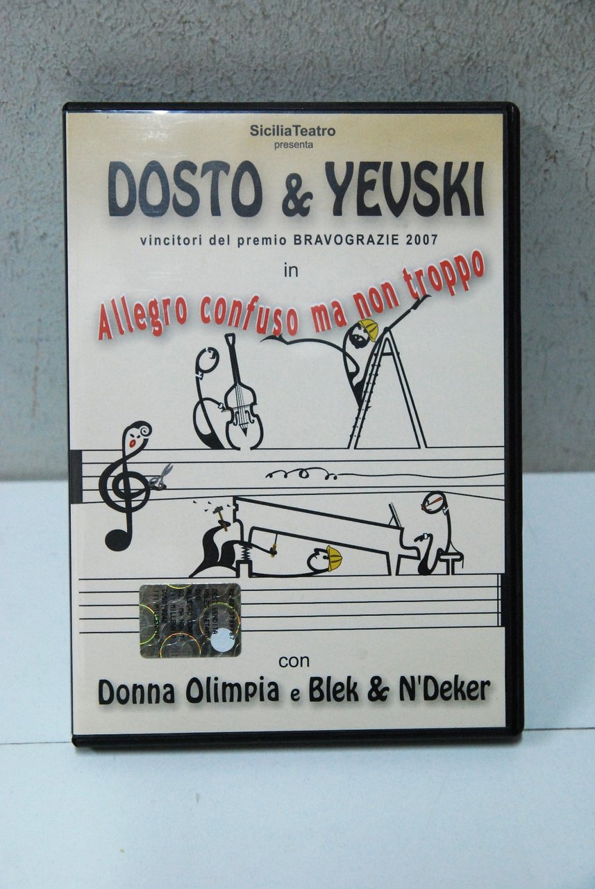 DVD dosto &amp; yevski allegro confuso ma non troppo
