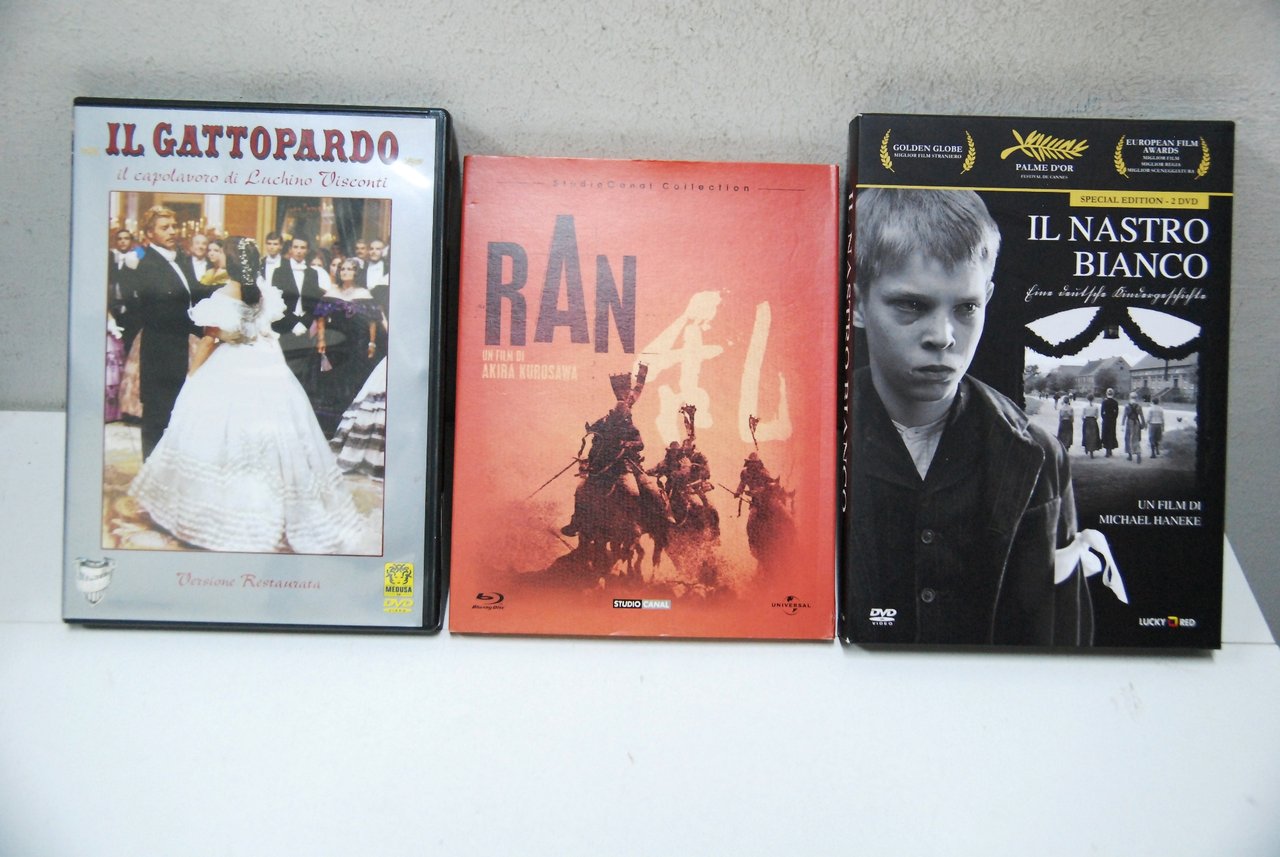 DVD ? Il gattopardo versione restaurata + il nastro bianco …