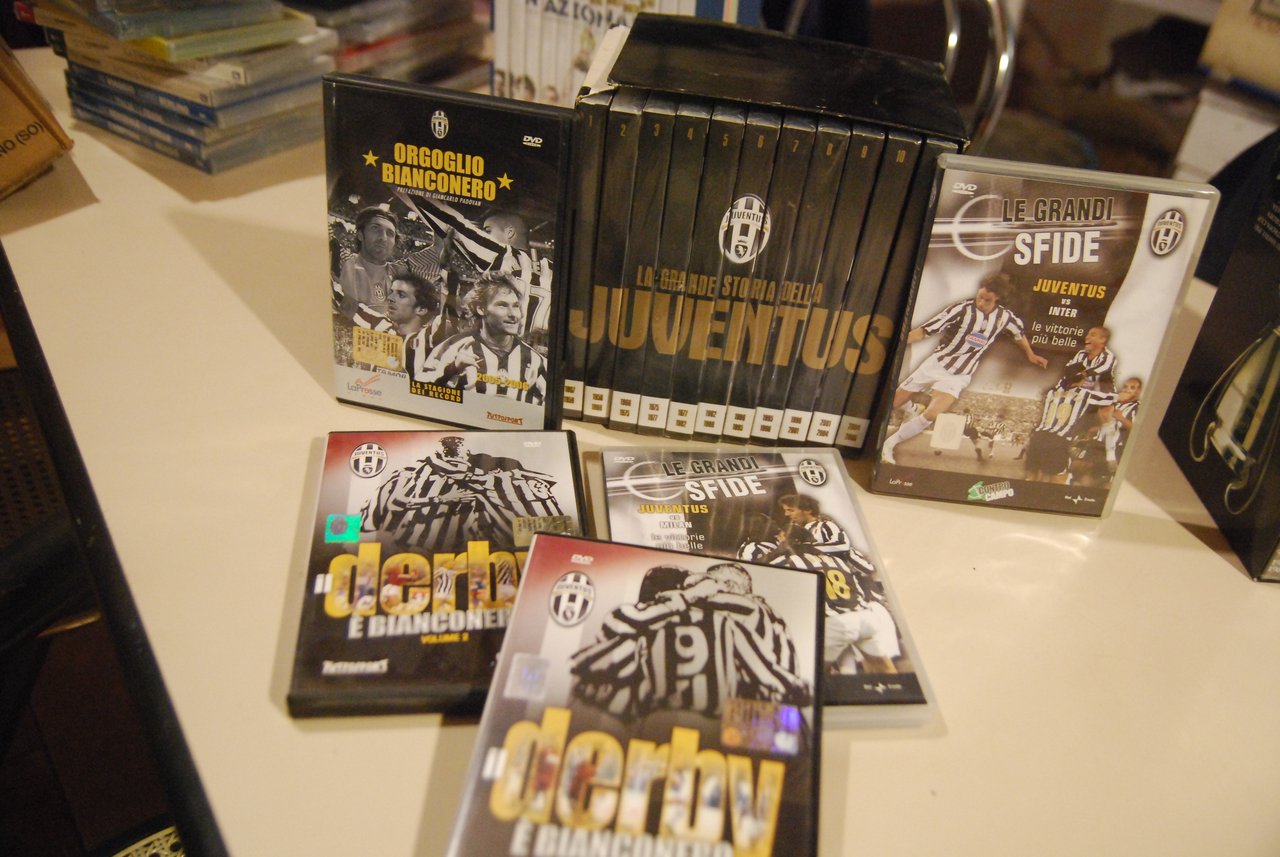 dvd la grande storia della juventus orgoglio e derby bianconero …