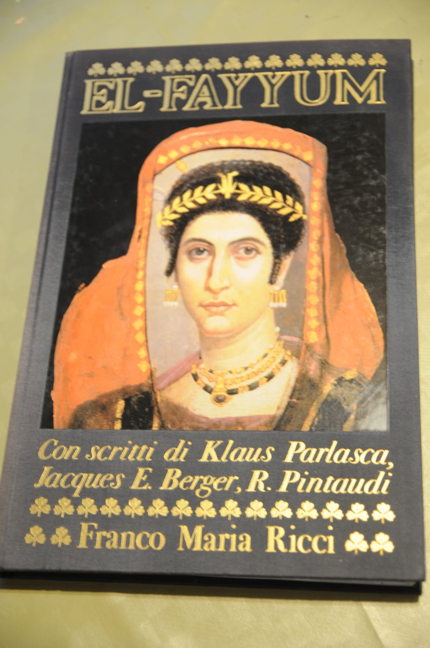el fayyum ricci NUOVISSIMO PERFETTO