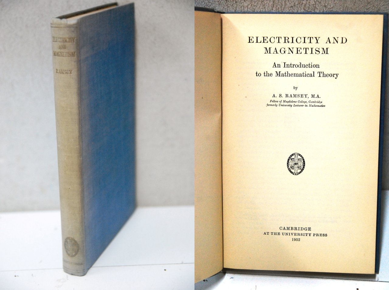 electricity and magnetism (come nuovo)