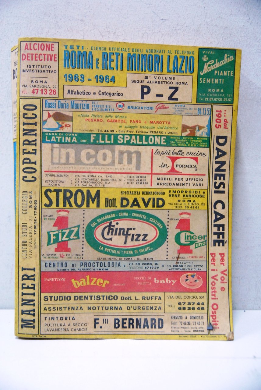 Elenco Telefonico ? ufficiale abbonati reti roma e reti minori … | Immagine principale