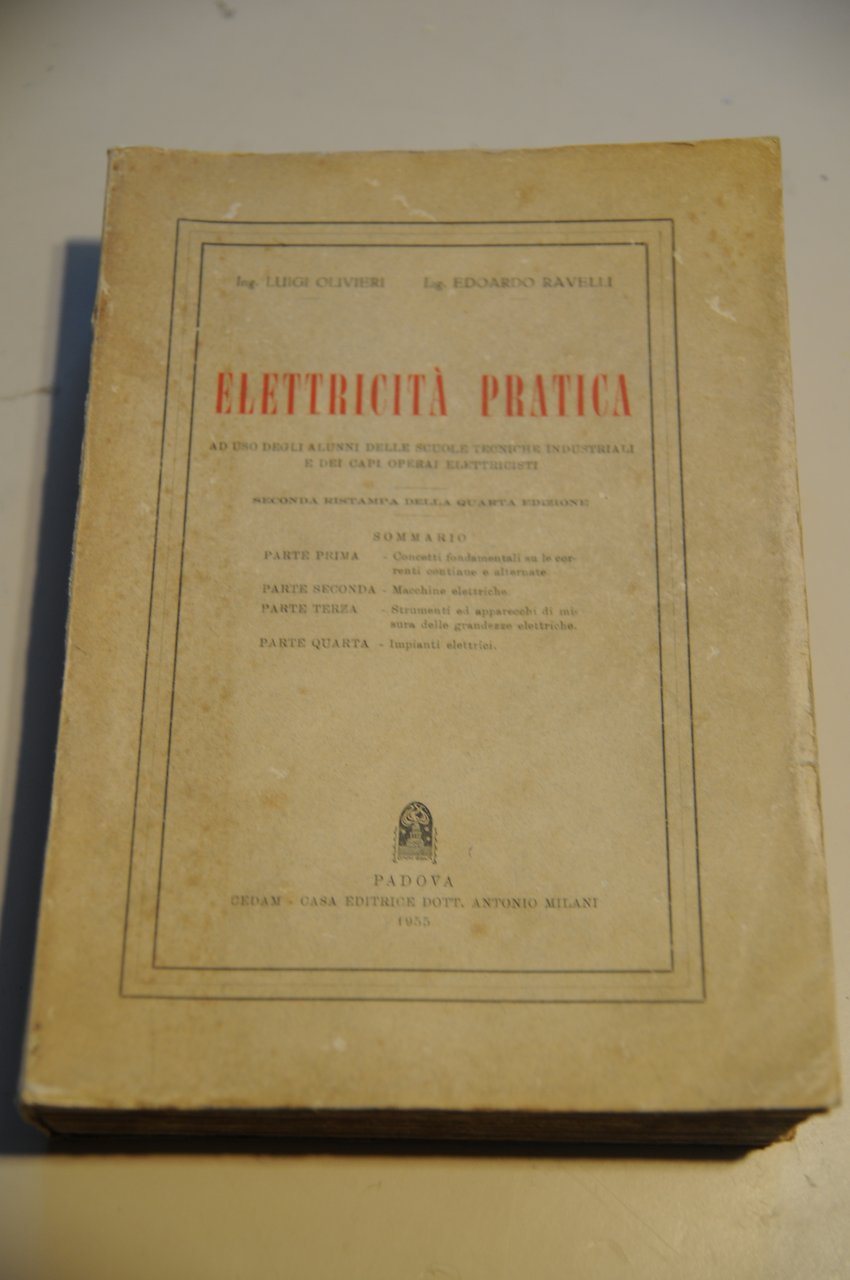 elettricità pratica NUOVISSIMO