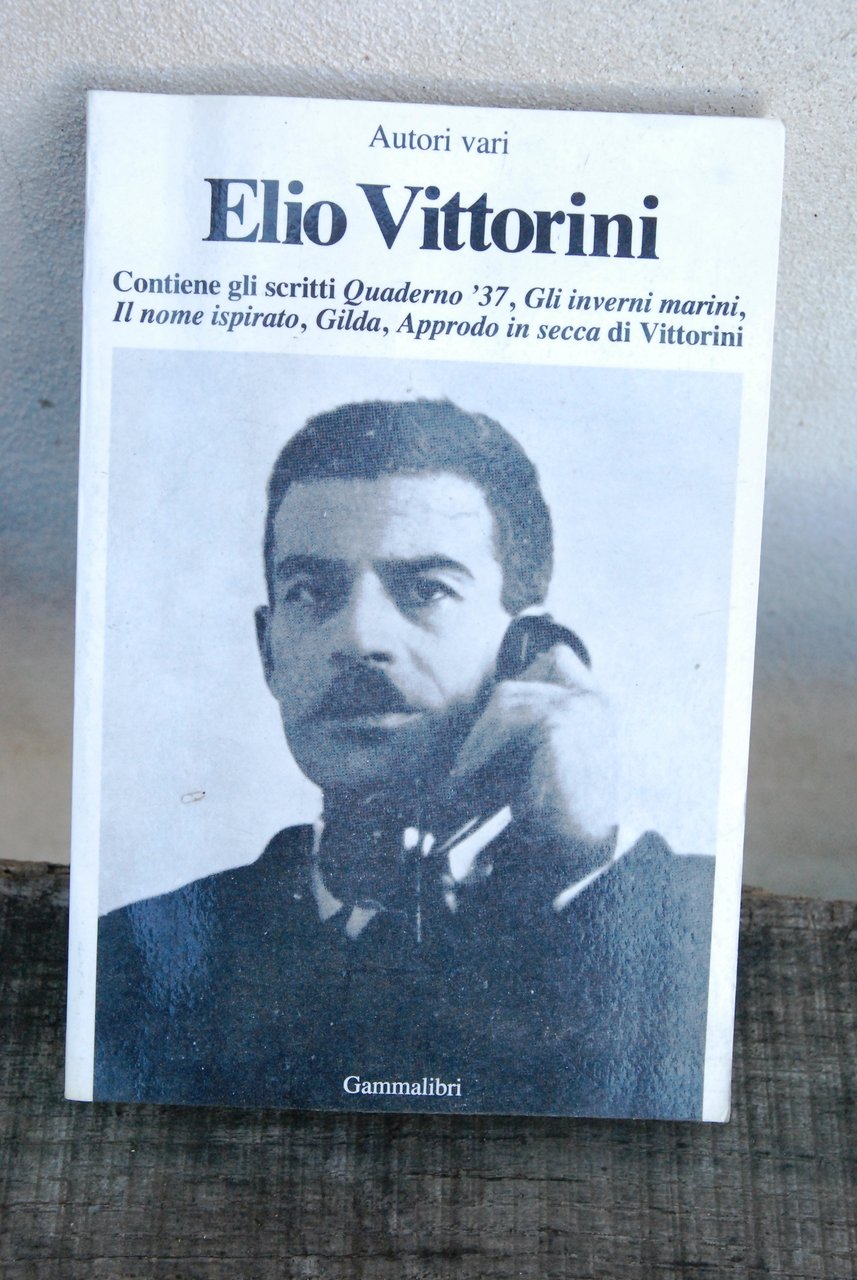 elio vittorini contiene gli scritti quaderno 37 gli inverni marini …