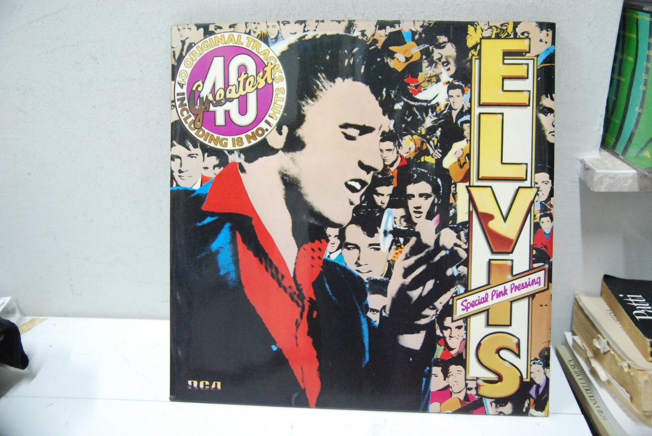 elvis greatest 40 greatest hits special pink pressing double vinyl | Immagine principale