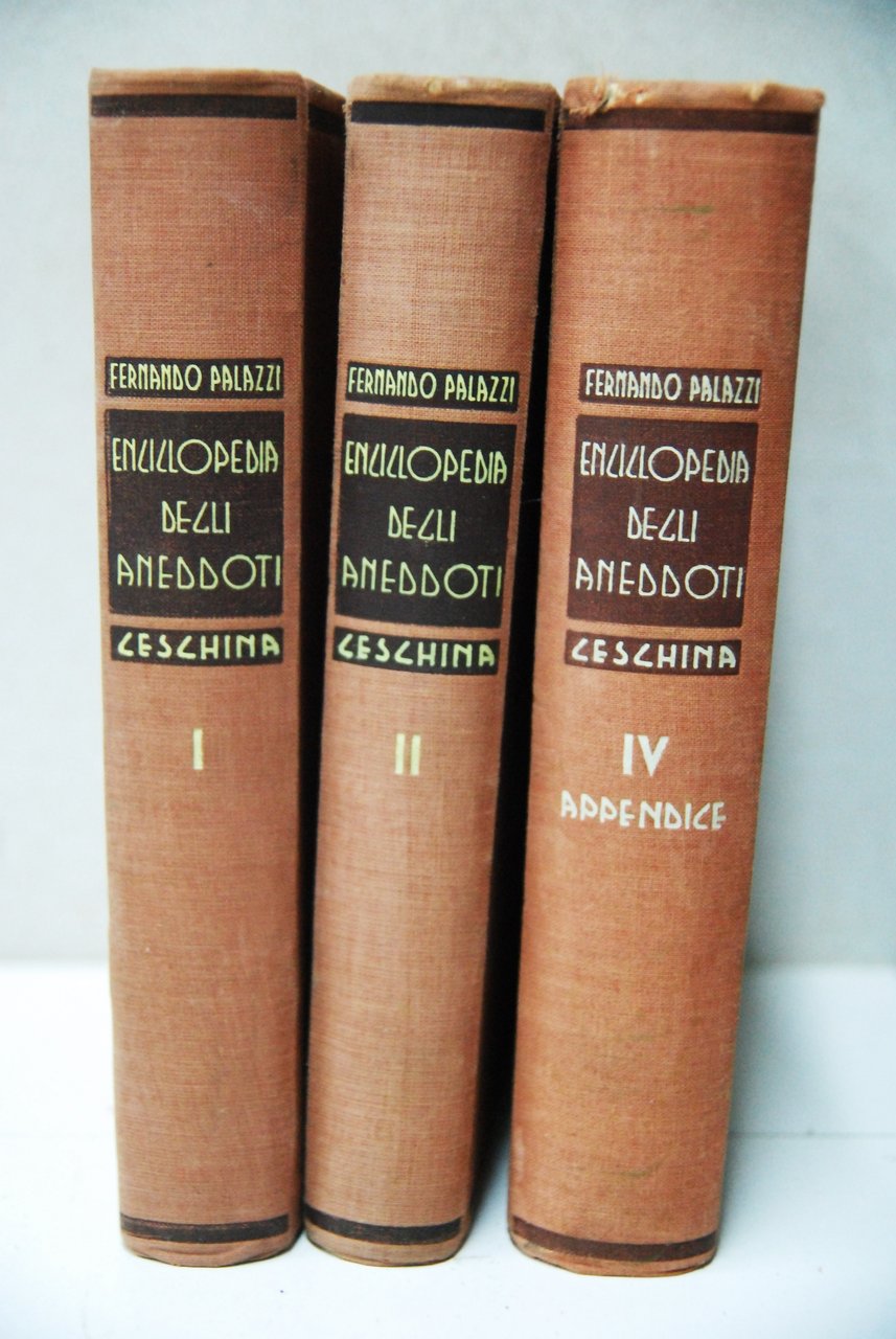 enciclopedia degli aneddoti vol. 1,2 e aneddoti