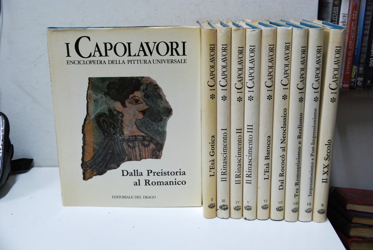enciclopedia della pittura universale 10 voll. opera cpl. NUOVISSIMA
