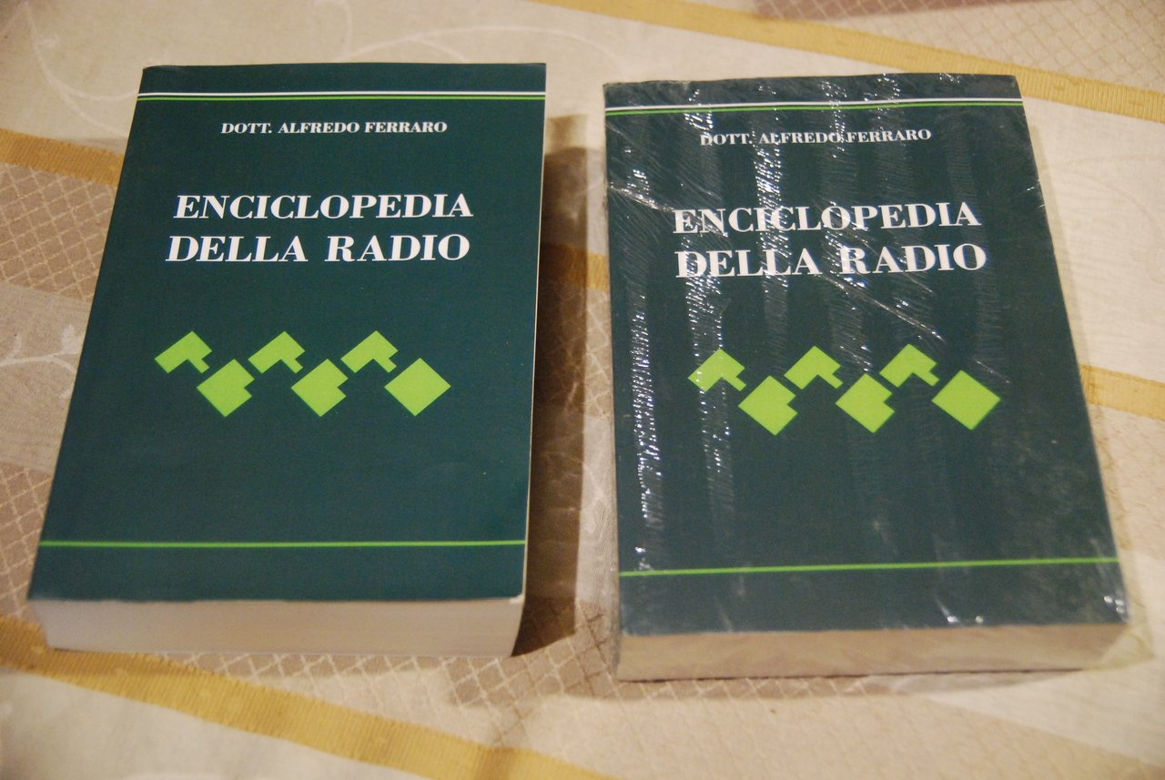 enciclopedia della radio 2 voll. opera cpl. NUOVISSIMI (uno ancora …