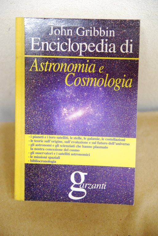 enciclopedia di astronomia e cosmologia NUOVO