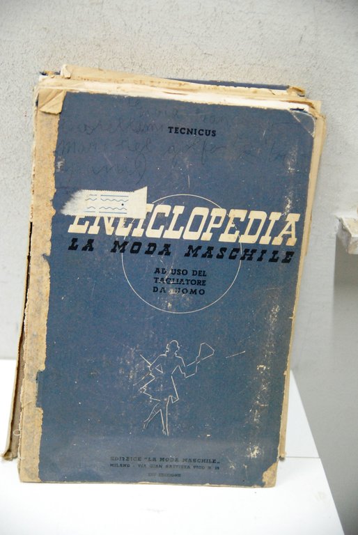 enciclopedia la moda maschile ad uso del tagliatore da uomo (da rilegare)
