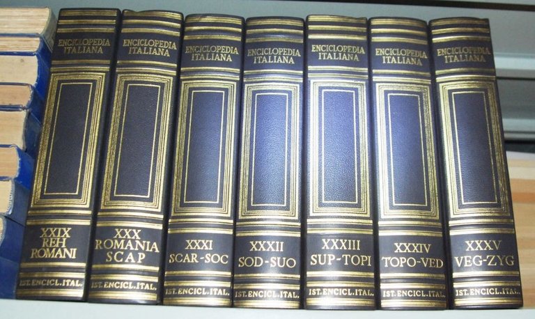 Enciclopedia Treccani Vol. 30-31-32-33-34-35