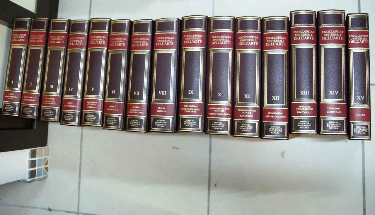 enciclopedia universale dell'arte 15 voll. - NUOVISSIMA | Immagine principale