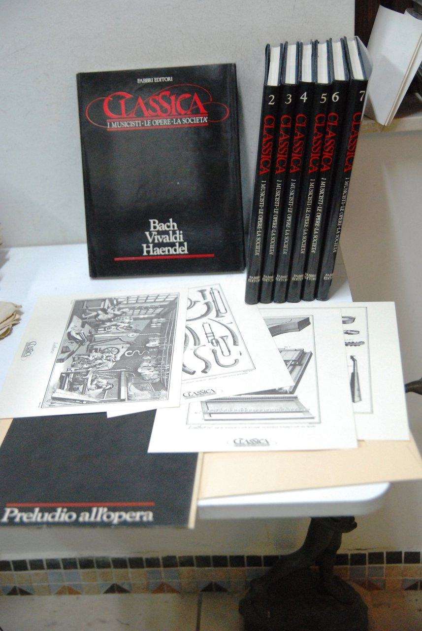 enciclpedia classica i musicisti le opere la società 7 voll. …