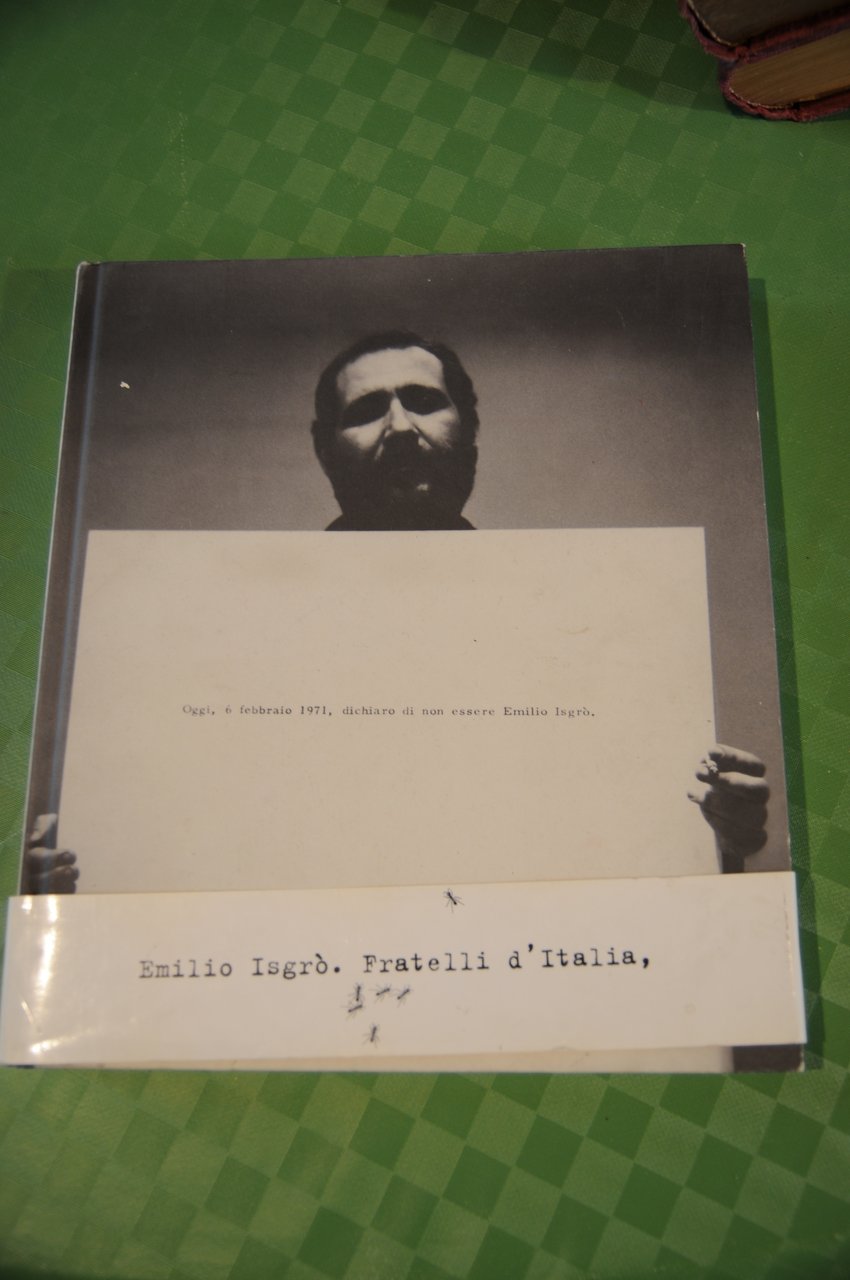 enrico isgro' isgrò fratelli d'italia NUOVISSIMO