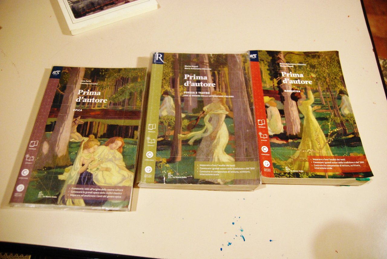 epica poesia e teatro narrativa 3 voll.