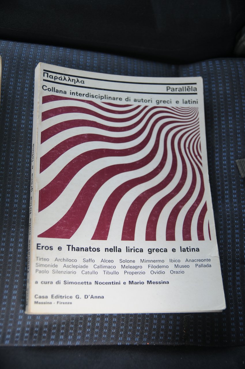 eros e thanatos nella lirica greca e latina | Immagine principale