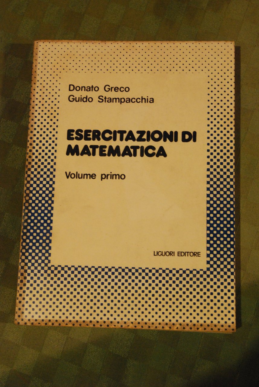 esercitazioni di matematica vol. 1 NUOVO