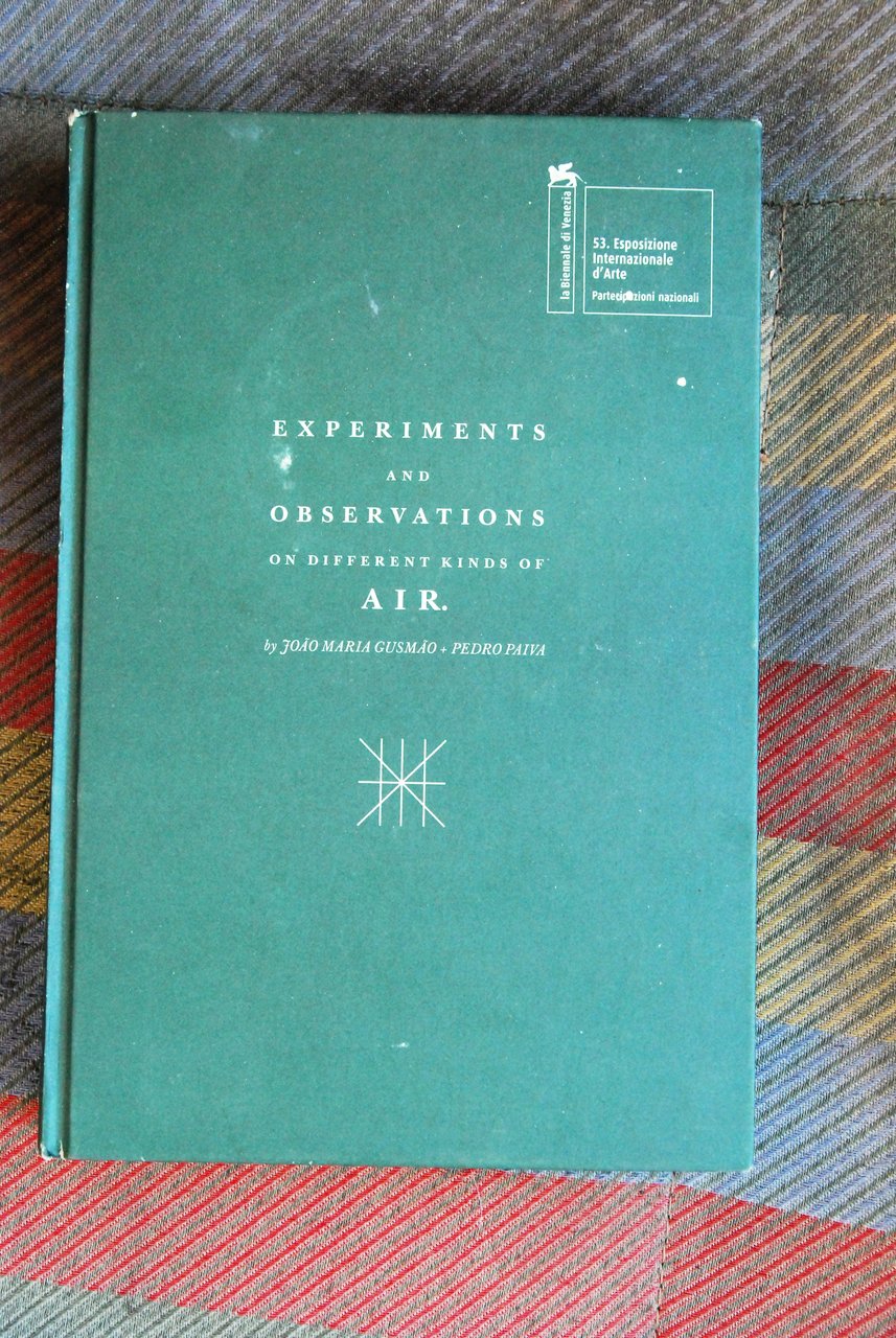 experiments and observations kinds of air - 53 esposizione internazionale …