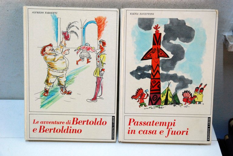 FABIETTI bertoldo e bertoldino favettini passatempi in casa e fuori NUOVI