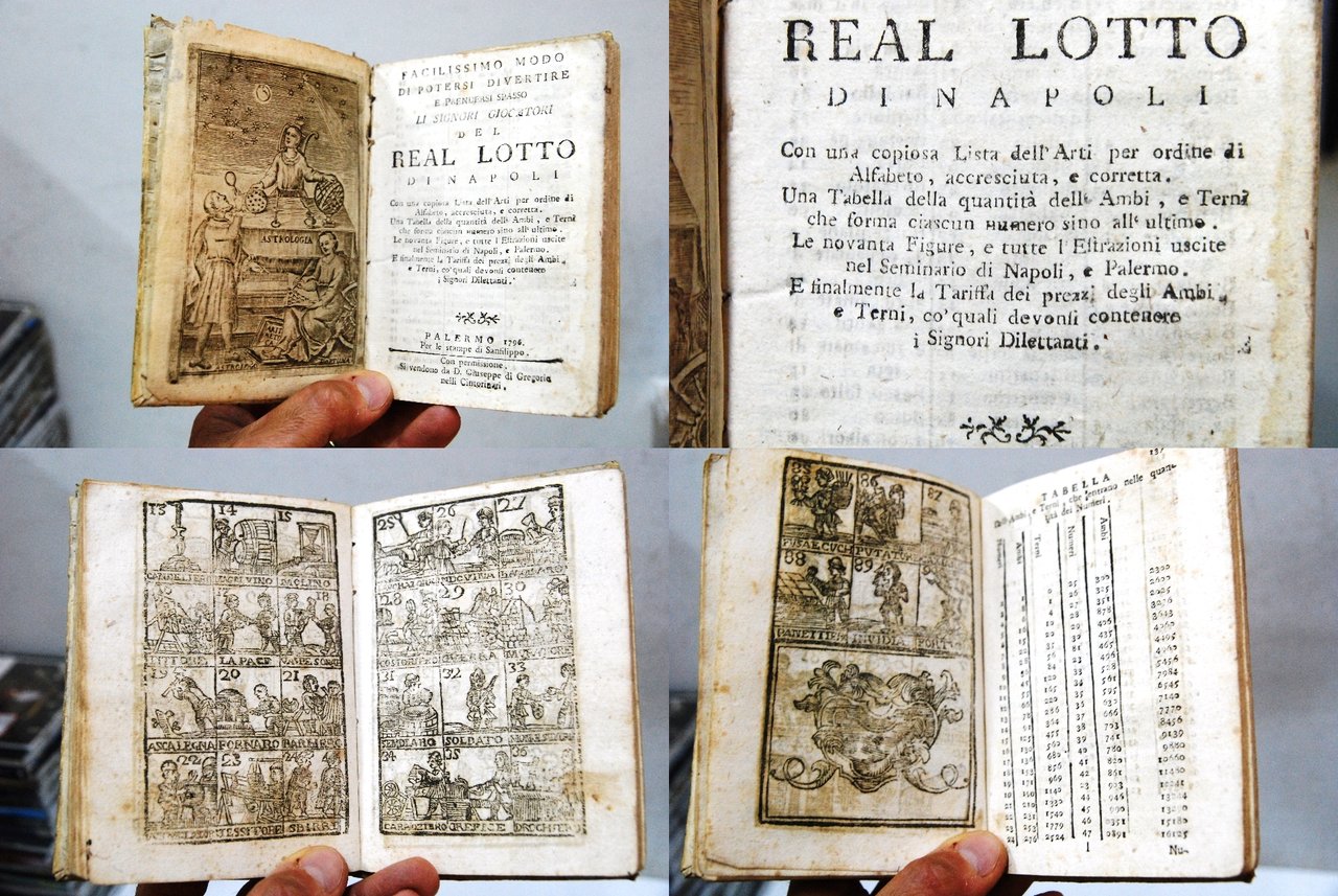 facilissimo modo di potersi divertire .. real lotto di napoli