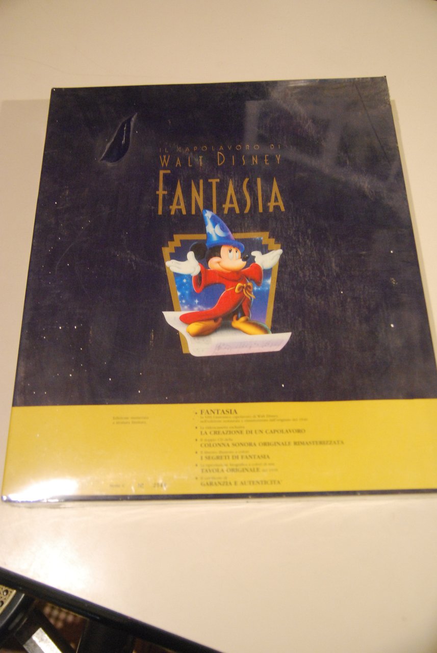 fantasia il capolavoro di walt disney VHS E 2 CD