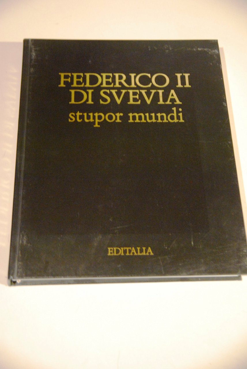 federico II di svevia stupor mundi senza sovracopertina | Immagine principale