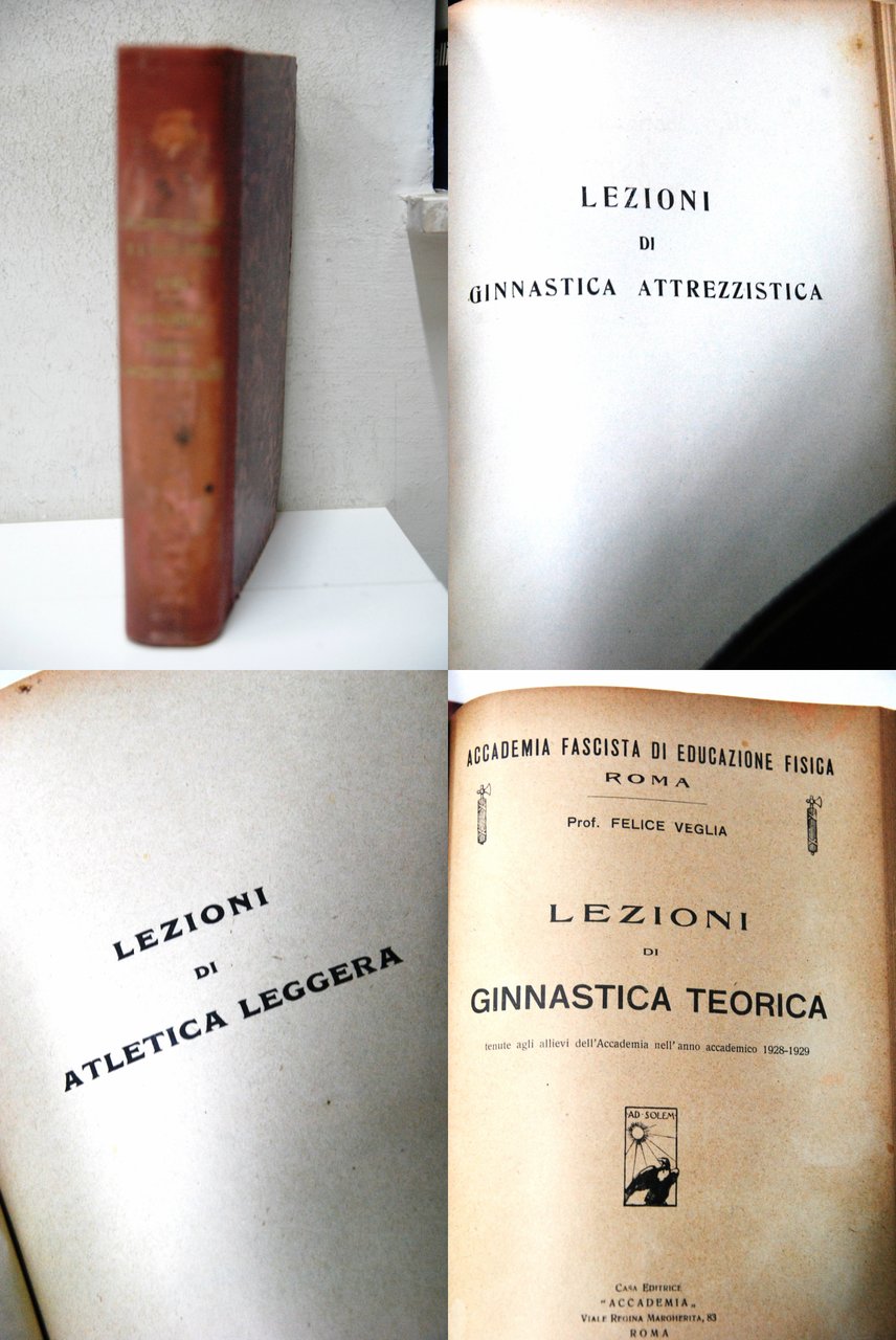 felice veglia lezioni di ginnastica teorica attrezzistica atletica leggera | Immagine principale