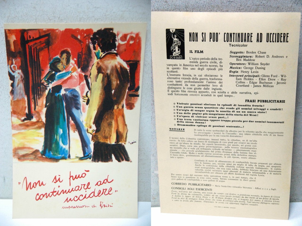 film non si può puo continuare ad uccidere