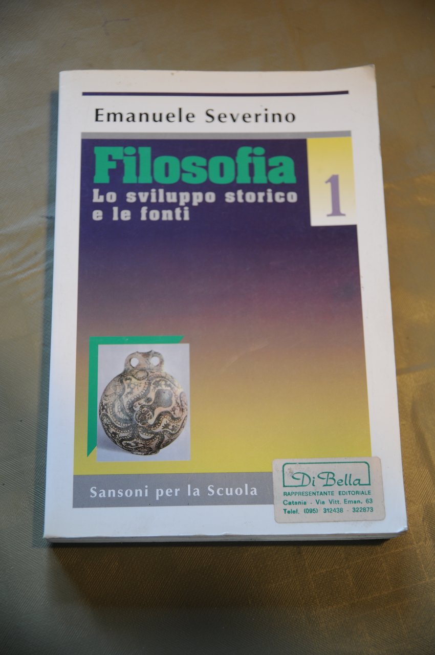 filosofia lo sviluppo storico e le fonti NUOVO