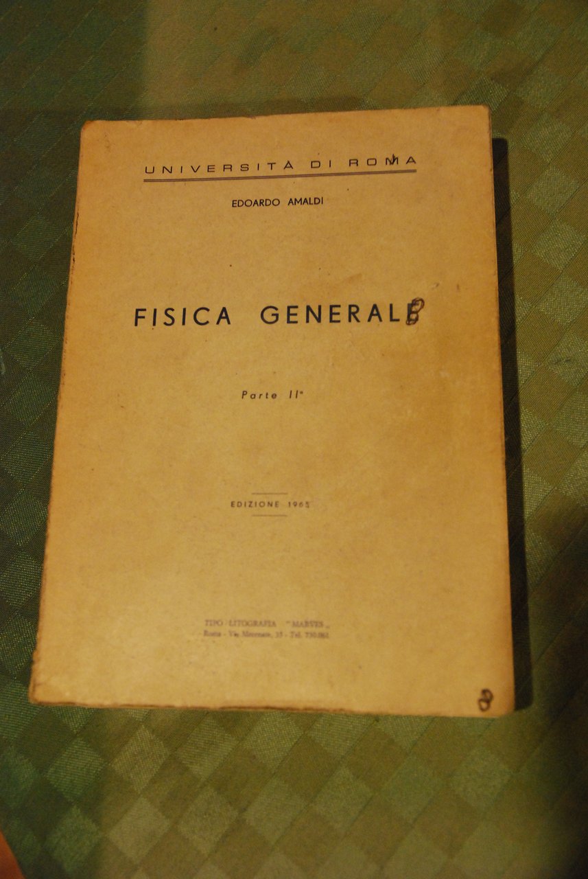 fisica generale parte II