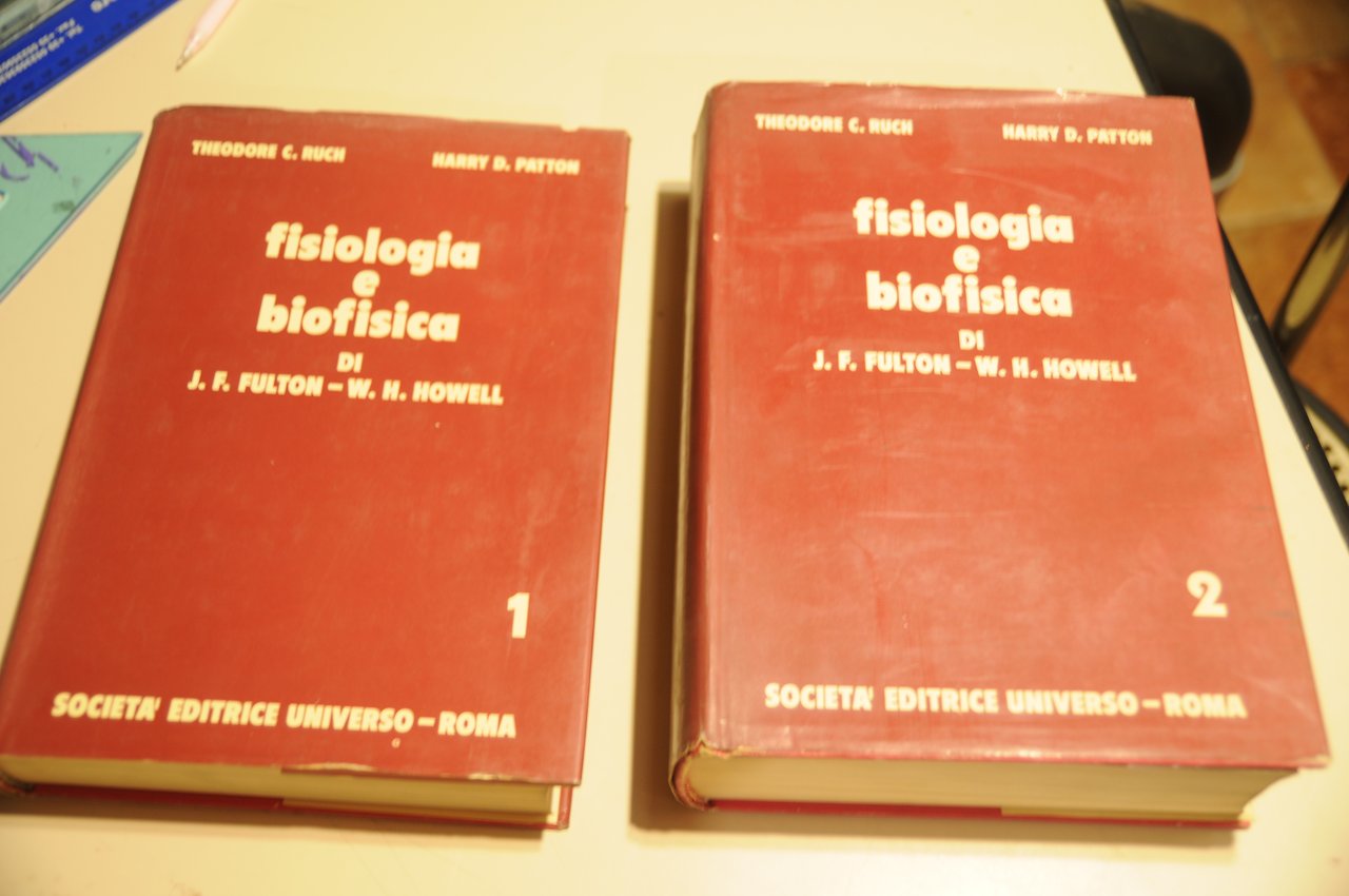 fisiologia e biofisica di fulton e howell 2 voll. opera …