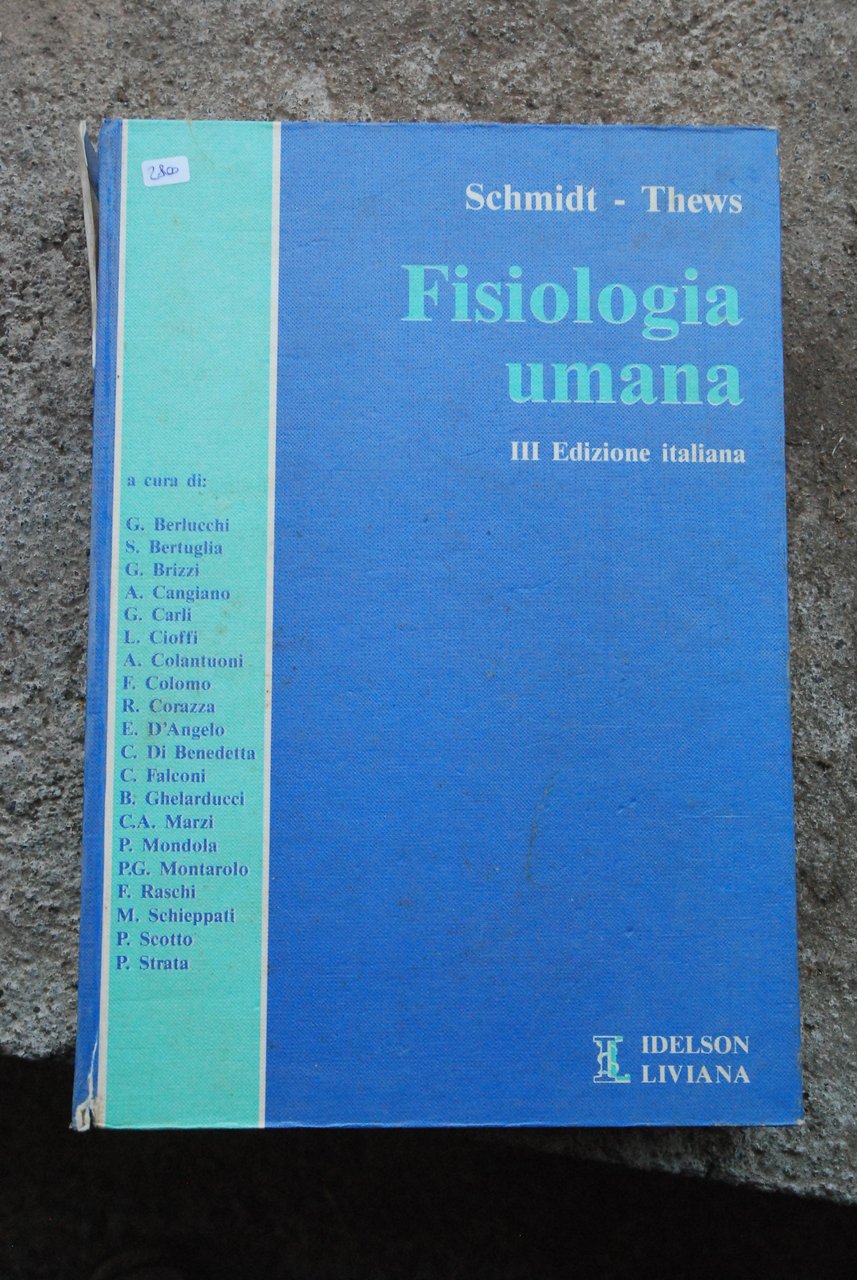 fisiologia umana (sottolineature a penna)