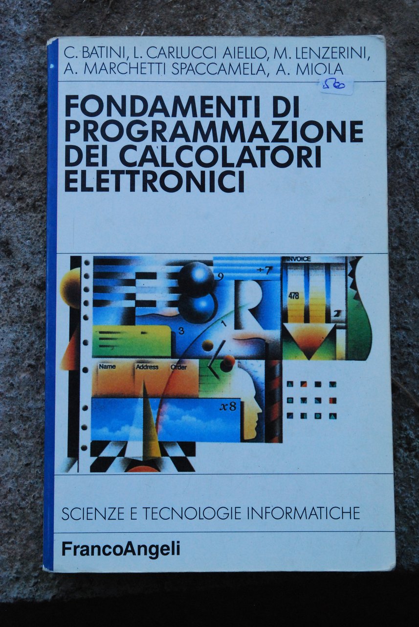 fondamenti di programmazione dei calcolatori elettronici (sottolineature a matita)