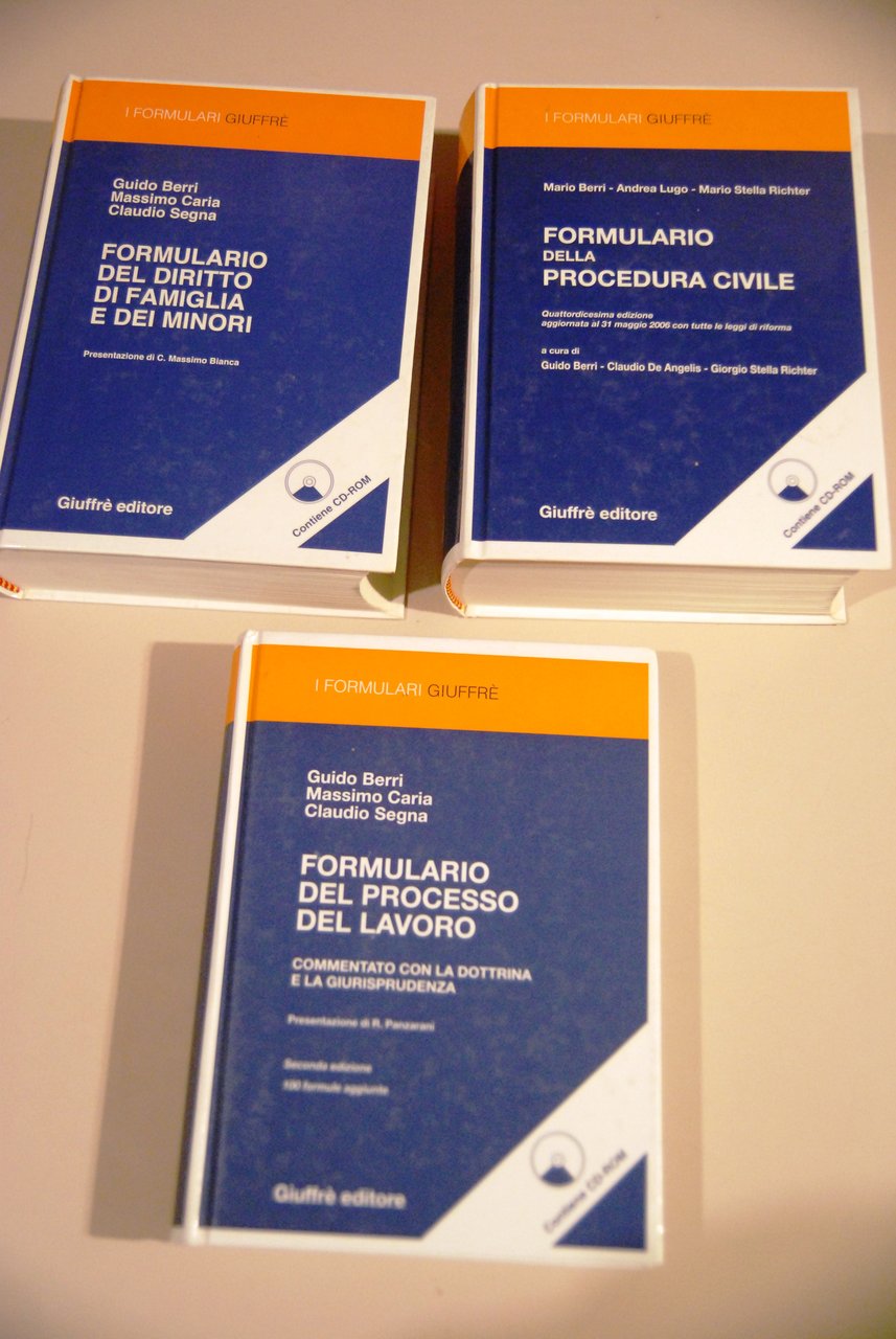 formulario del diritto di famiglia e minori della procedura civile …