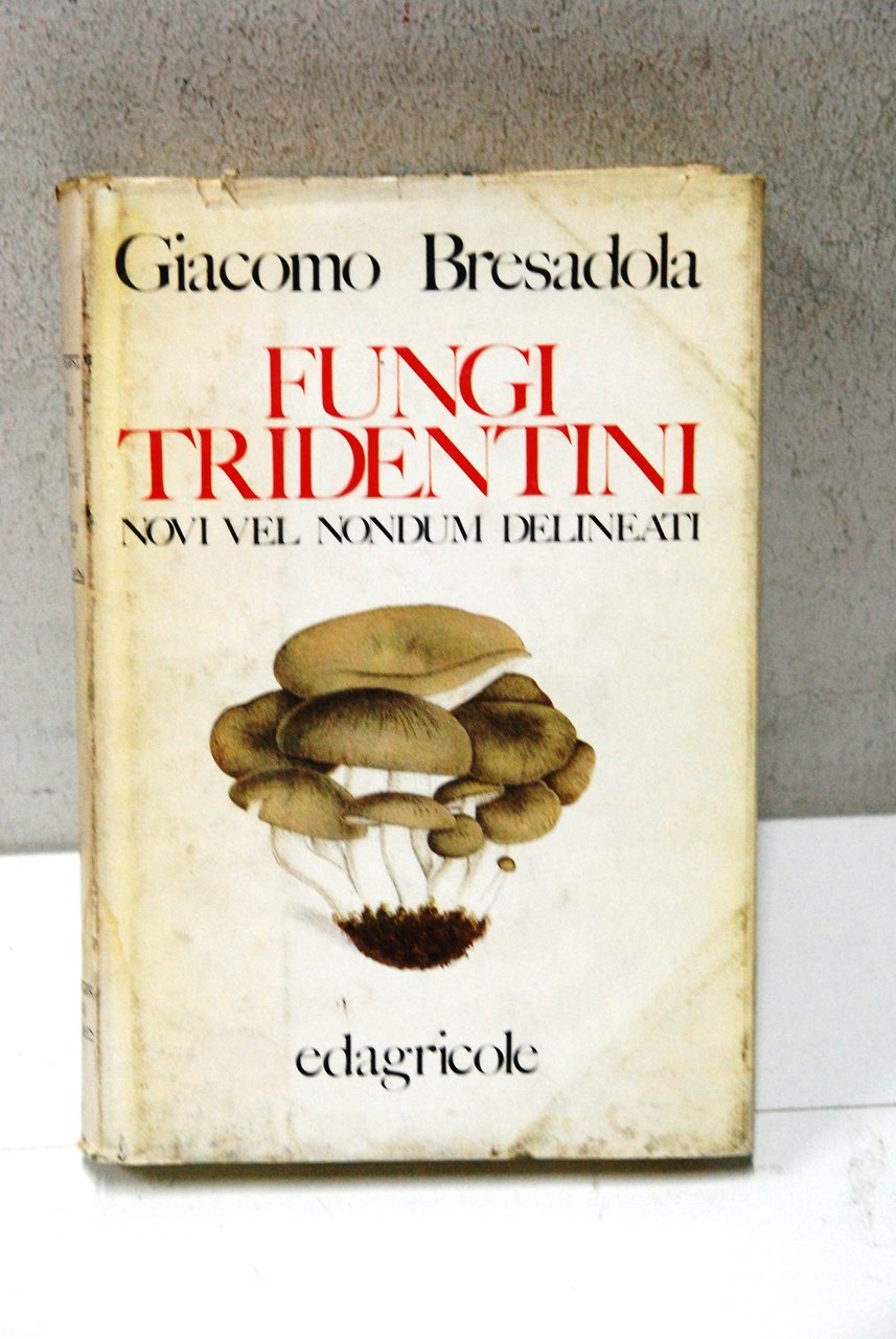 fungi tridentini (sovracopertina sciupata ma integra, interni perfetti) novi vel …