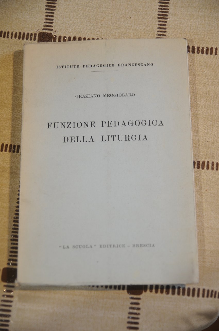 funzione pedagogica della liturgia NUOVISSIMO | Immagine principale