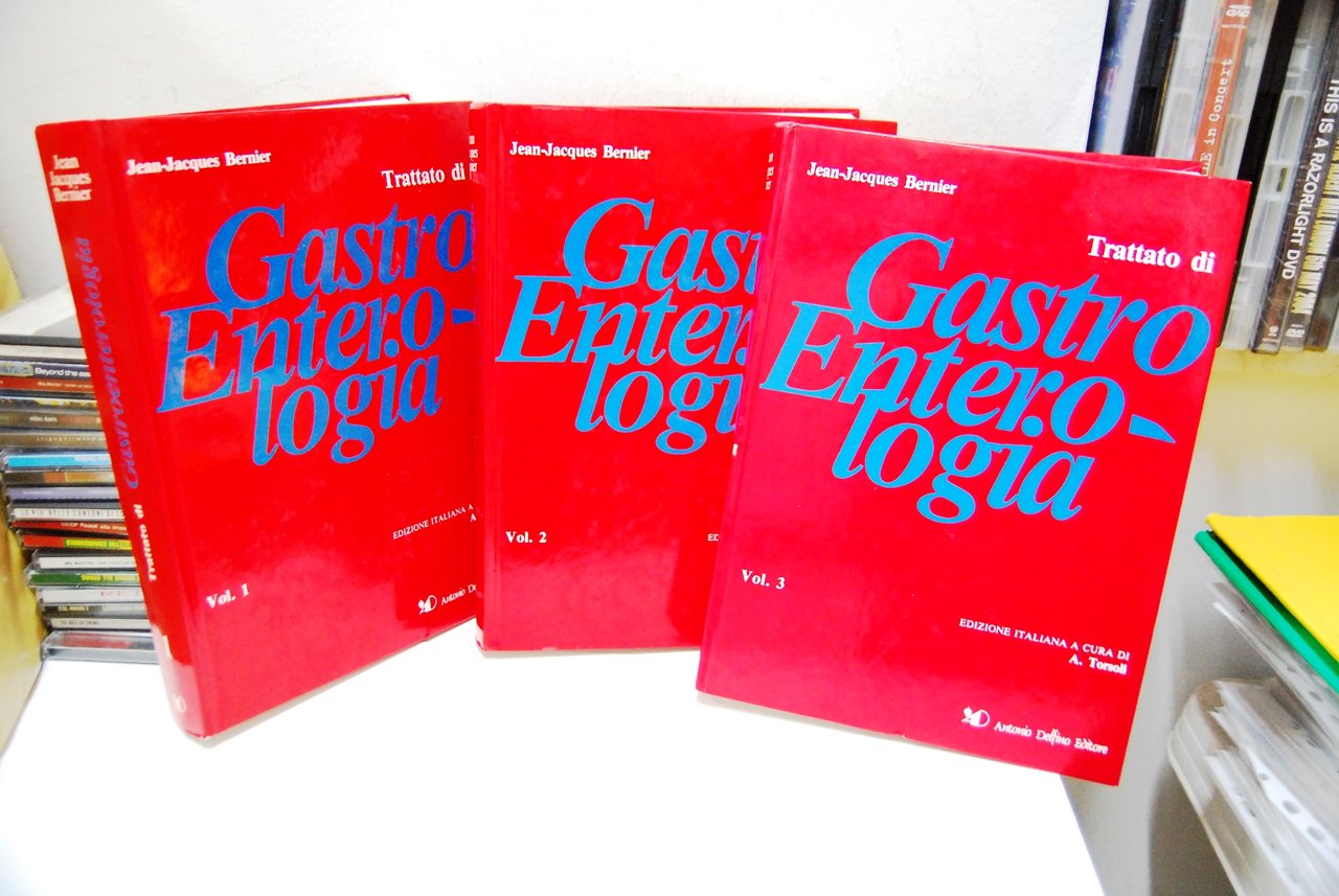 Gastroenterologia 3 voll. Cpl.