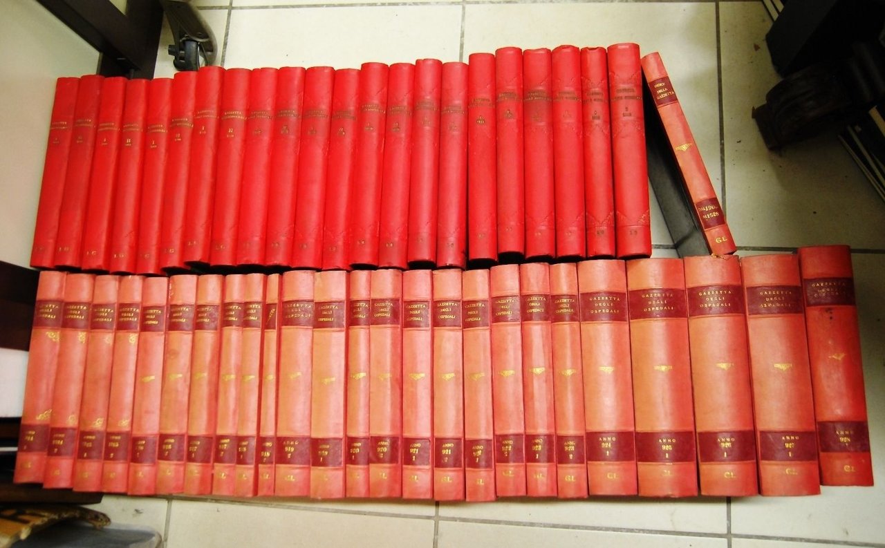Gazzetta degli Ospedali gennaio 1900 - dicembre 1928 (manca annate …
