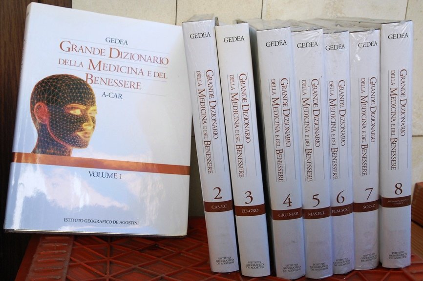 GEDEA, Grande Dizionario della Medicina e del Benessere i 8 …