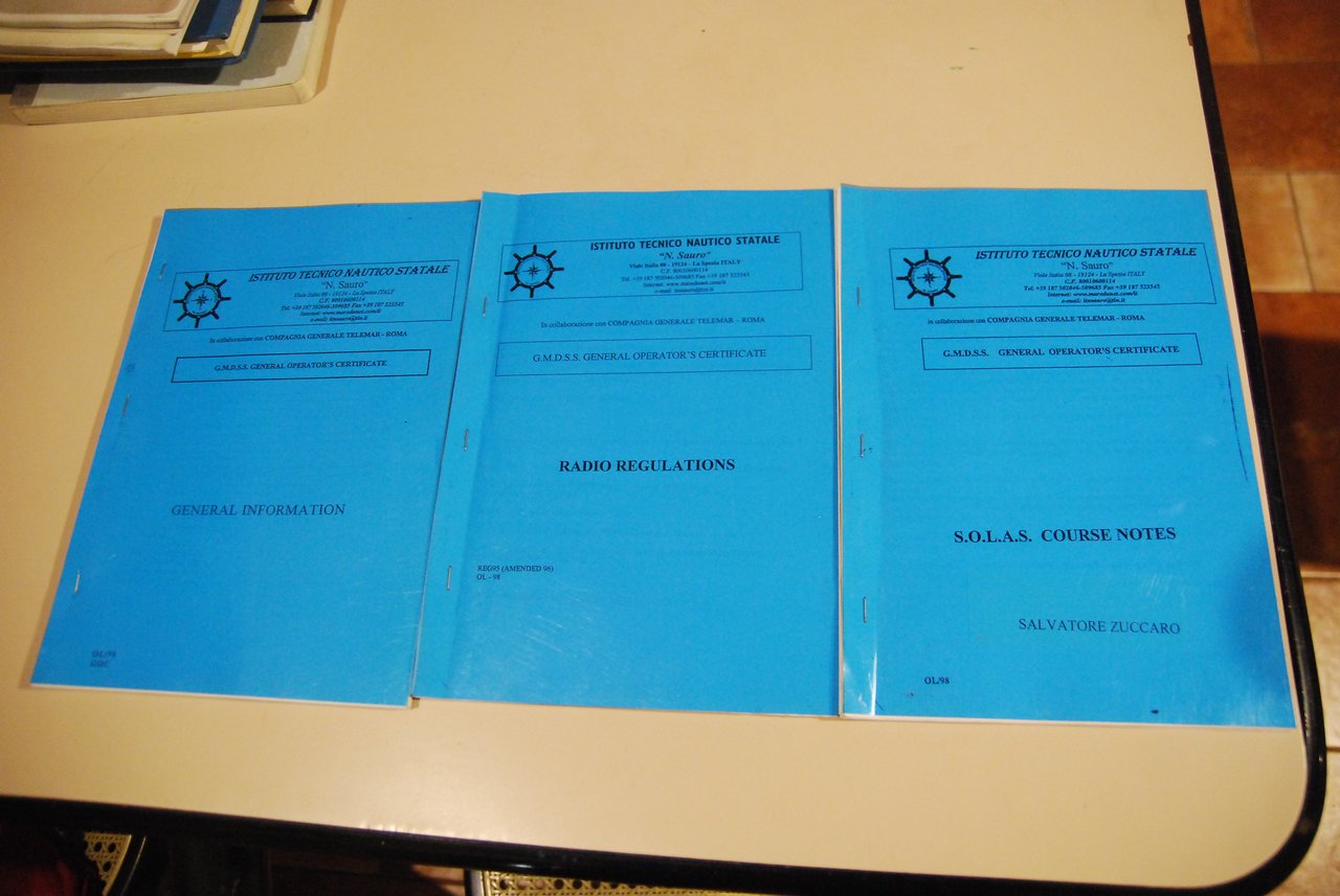 general information radio regulations solas s.o.l.a.s. course notes (salvatore zuccaro) | Immagine principale