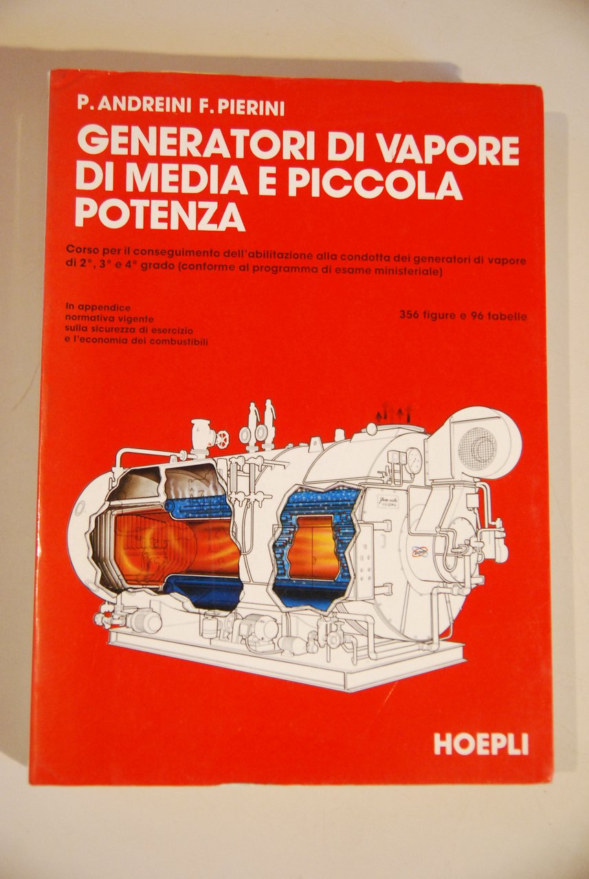 generatori di vapore di media e piccola potenza NUOVISSIMO