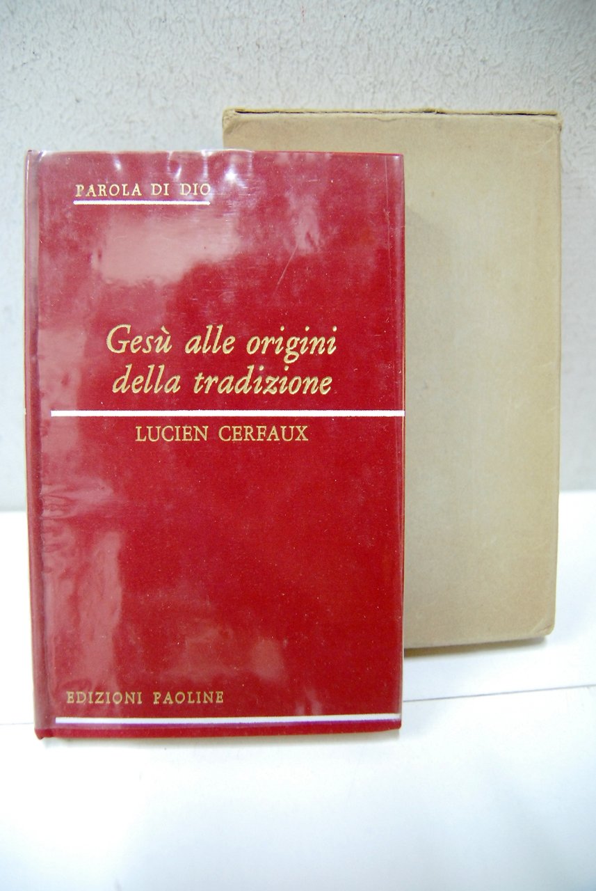 gesù alle origini della tradizione | Immagine principale
