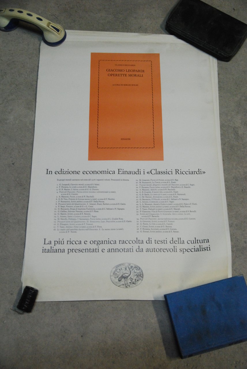 giacomo leopardi operette morali